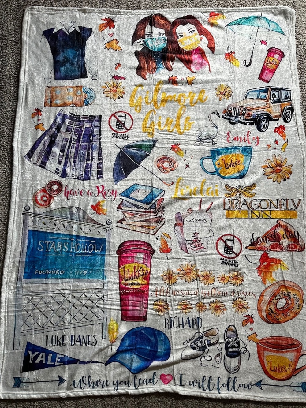 Gilmore Girls Blanket